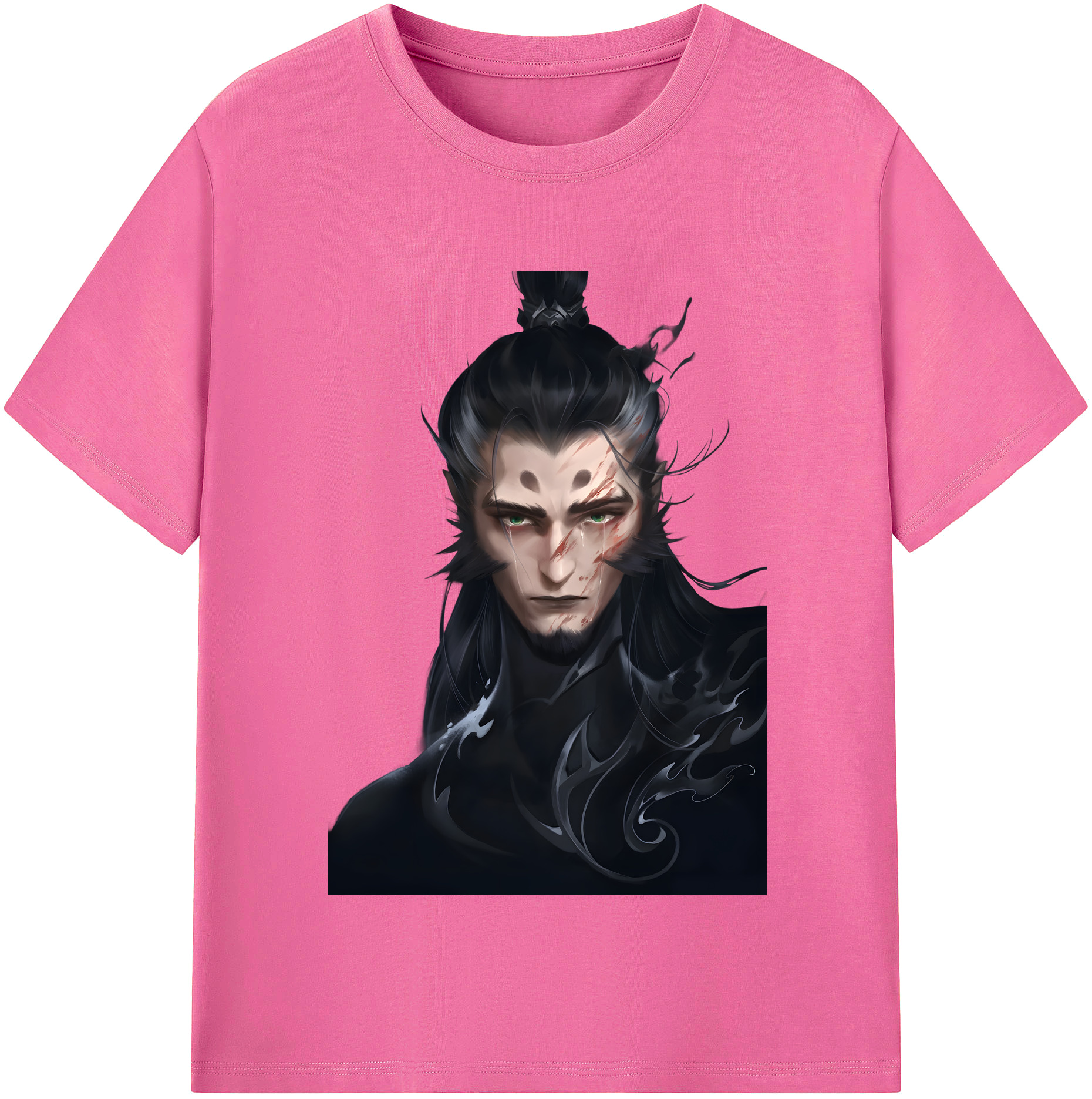 （画像用） Ne Zha 2 ナタ 魔童の大暴れ レディースカジュアルプリントTシャツ（綿100％）